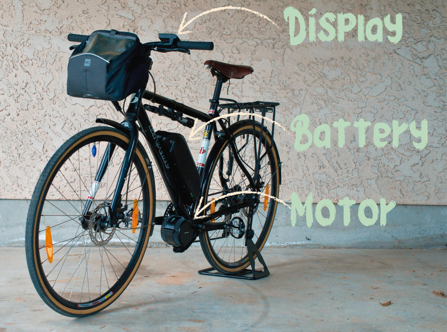 Brodie voltage converted into an e-bike